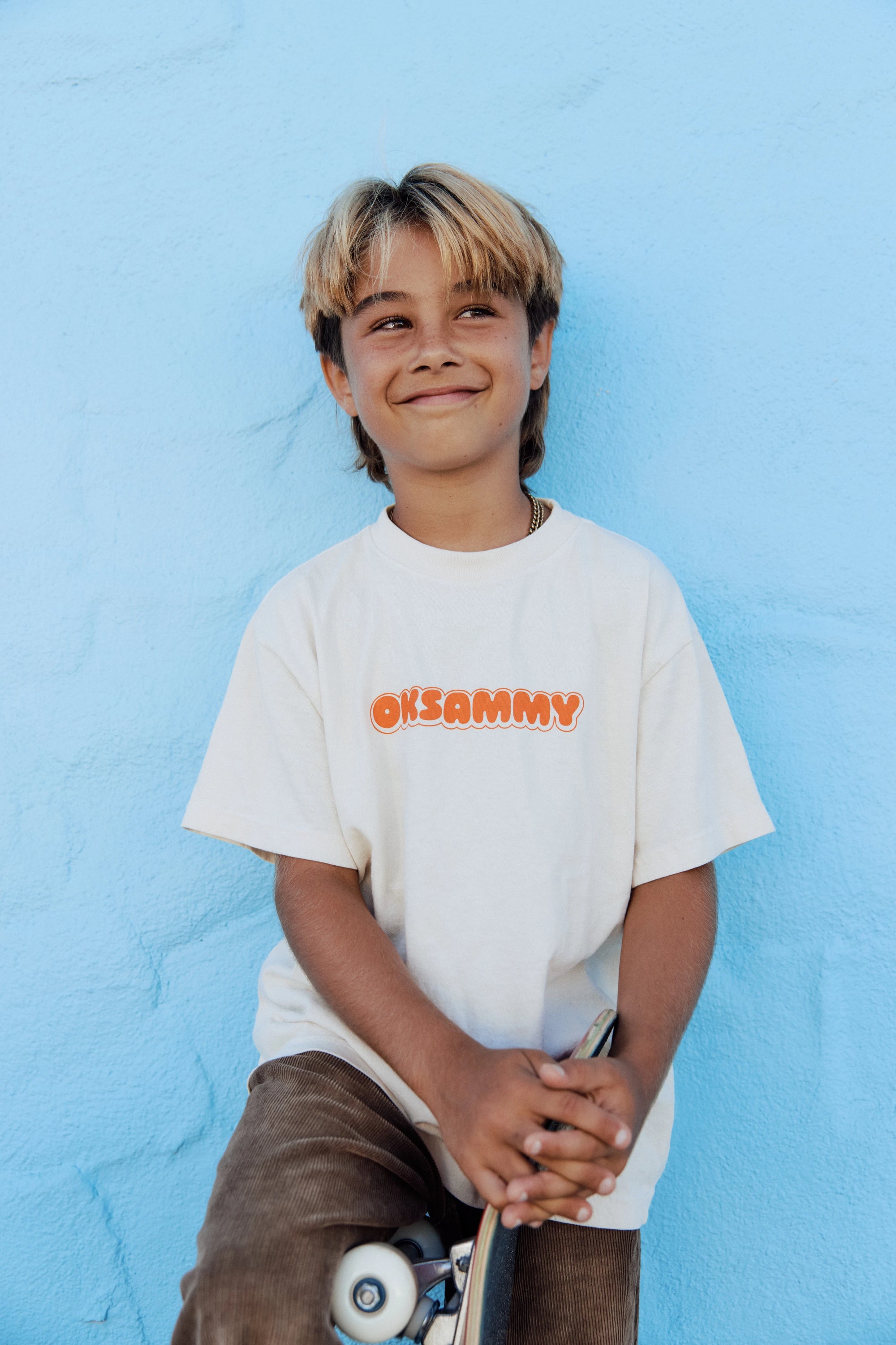 Brand logo tee